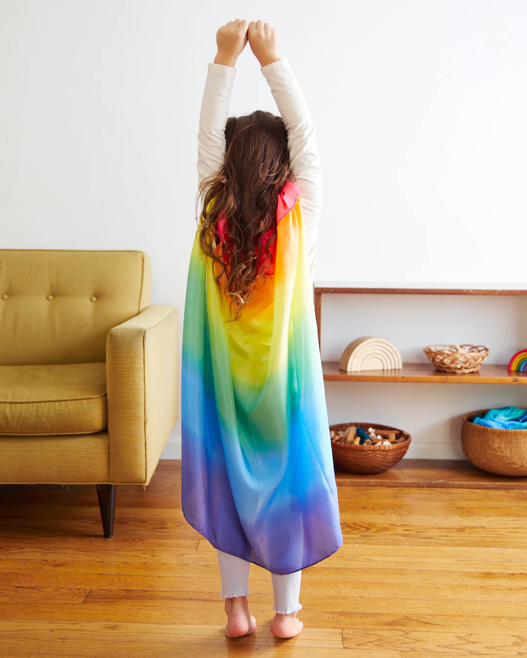 Capa de Seda Arcohiris (Sarah´s silks Rainbow Cape) - Image 4